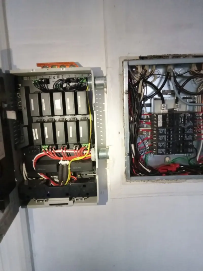 Electrical panel upgrade completed for Ring Doorbell Installation in Mena
